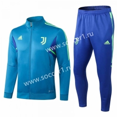 2022-2023 Juventus Blue Thailand Soccer Jacket Uniform-411