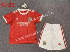 2022-2023 Benfica Home Red Kids/Youth Soccer Uniform-HR