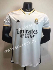 2023-2024 Real Madrid Home White Thailand Soccer Jersey AAA-SJ