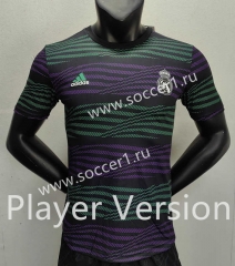 Player Version 2023-2024 Real Madrid Purple&Green Thailand Soccer Jersey AAA-888