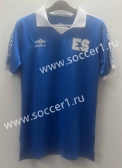 2023-2024 El Salvador Home Blue Thailand Soccer Jersey AAA-709
