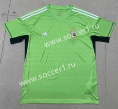 ( 3 Stars ) 2022-2023 Argentina Goalkeeper Green Thailand Soccer Jersey AAA-818