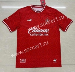 100th Anniversary Deportivo Guadalajara Red Thailand Soccer Jersey AAA-912