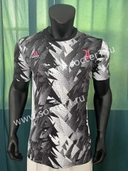 2023-2024 Juventus FC Black&White Thailand Training Soccer Jersey AAA-305