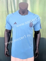 (3 Stars) 2022-2023 Argentina Sky Blue Thailand Training Soccer Jersey-305