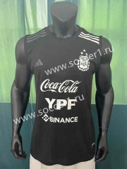 (3 Stars) 2022-2023 Argentina Black Thailand Training Soccer Vest-305