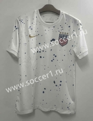 2023-2024 USA White Thailand Soccer Jersey AAA-709
