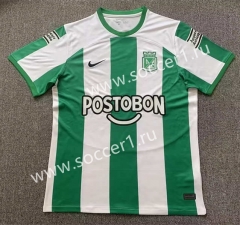 2023-2024 Atlético Nacional Home White&Green Thailand Soccer Jersey AAA-512