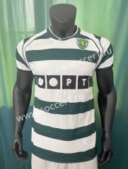 2023-2024 Sporting Clube de Portugal Home White&Green Thailand Soccer Jersey AAA-305