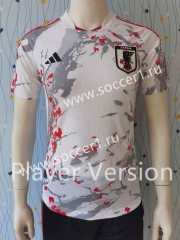 Player Version 2023-2024 Japan White Thailand Training Soccer Jersey AAA-807