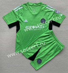 2023-2024 New York City Goalkeeper Green Soccer Uniform-AY