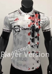 Player Version 2023-2024 Special Version Manchester United White Thailand Soccer Jersey AAA-1959