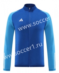 Camouflage Blue Thailand Soccer Jacket-LH