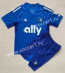 2023-2024 Charlotte FC Goalkeeper Blue Soccer Uniform-AY