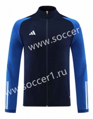 Royal Blue Thailand Soccer Jacket-LH