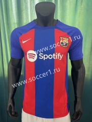 2023-2024 Barcelona Home Red&Blue Thailand Soccer Jersey AAA-305