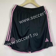 2023-2024 Inter Miami CF Away Black Thailand Soccer Shorts-4563