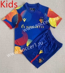 2023-2024 Special Version Barcelona Blue Kid/Youth Soccer Uniform-AY