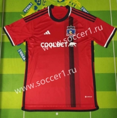 2023-2024 Colo-Colo Away Red Thailand Soccer Jersey AAA-HR