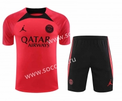 2023-2024 Paris Red Thailand Soccer Uniform-418