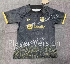 Player Version 2023-2024 Special Version Barcelona Black Thailand Soccer Jersey AAA-1506