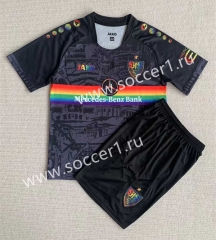 2023-2024 Special Version VfB Stuttgart Black Soccer Uniform-AY