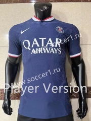 Player Version 2023-2024 Paris Royal Blue Thailand Soccer Jersey AAA