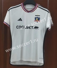 2023-2024 Colo-Colo Home White Women Thailand Soccer Jersey AAA-7T