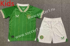 2023-2024 Ireland Home Green Kids/Youth Soccer Uniform-HR