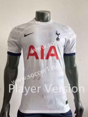 Player Version 2023-2024 Correct Version Tottenham Hotspur Home White Thailand Soccer Jersey AAA-518