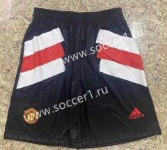 2023-2024 Manchester United Black Thailand Soccer Shorts-6794