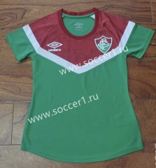 2023-2024 Fluminense de Feira Green Women Thailand Soccer Jersey AAA-6032