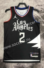 2023 Jordan Limited Version Los Angeles Clippers Black #2 NBA Jersey-311