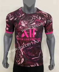 2023-2024 Rose Version Paris Pink&Black Thailand Soccer Jersey AAA-416