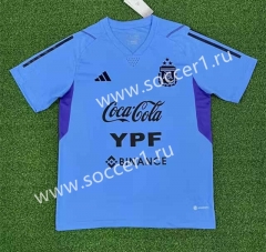 2023-2024 Argentina Ske Blue Thailand Training Soccer Jersey-8620