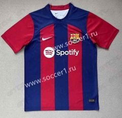 2023-2024 Barcelona Home Red&Blue Thailand Soccer Jersey AAA-3066