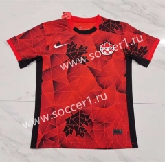 2023-2024 Canada Home Red Thailand Soccer Jersey AAA-8381