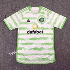2023-2024 Celtic White&Green Thailand Soccer Jersey AAA-417
