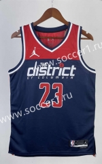 2023 Jordan Limited Edition Washington Wizards Red&Blue #23 NBA Jersey-311