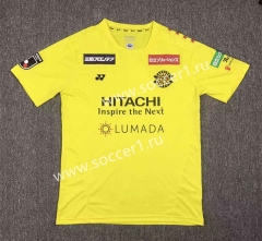 2023-2024 Kashiwa Reysol Home Yellow Thailand Soccer Jersey AAA-403
