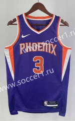 2023-2024 Phoenix Suns Purple #3 NBA Jersey-311