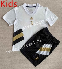 2023-2024 Concept Version Juventus Black Kids/Youth Soccer Uniform-AY