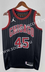 2023 Jordan Limited Edition Chicago Bulls Black #45 NBA Jersey-311