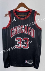 2023 Jordan Limited Edition Chicago Bulls Black #33 NBA Jersey-311
