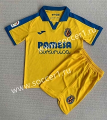 2023-2024 Commemorative Version Villarreal CF Yellow Soccer Uniform-AY