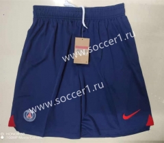 2023-2024 Paris SG Home Royal Blue Thailand Soccer Shorts