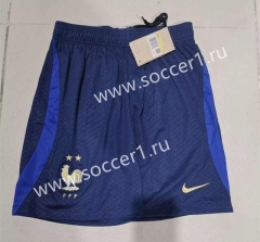 2023-2024 France Royal Blue Thailand Training Soccer Shorts