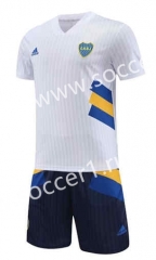 2023-2024 Boca Juniors White Thailand Soccer Uniform-7411