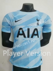 (S-3XL) Player Version 2023-2024 Tottenham Hotspur Light Blue Thailand Soccer Jersey AAA-712