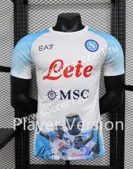 Player Version 2023-2024 Champion Version Napoli Blue Thailand Soccer Jersey AAA-888